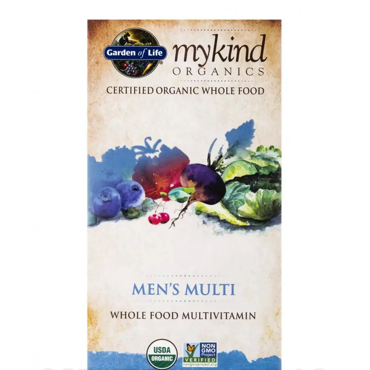 Garden Of Life Mykind Organics Men's Multi - 60 Vegan Tablets - Image 2