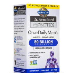 Garden Of Life Dr. Formulated Probiotics Once Daily Men's, 50 Billion - 30 Vegetarian Capsules
