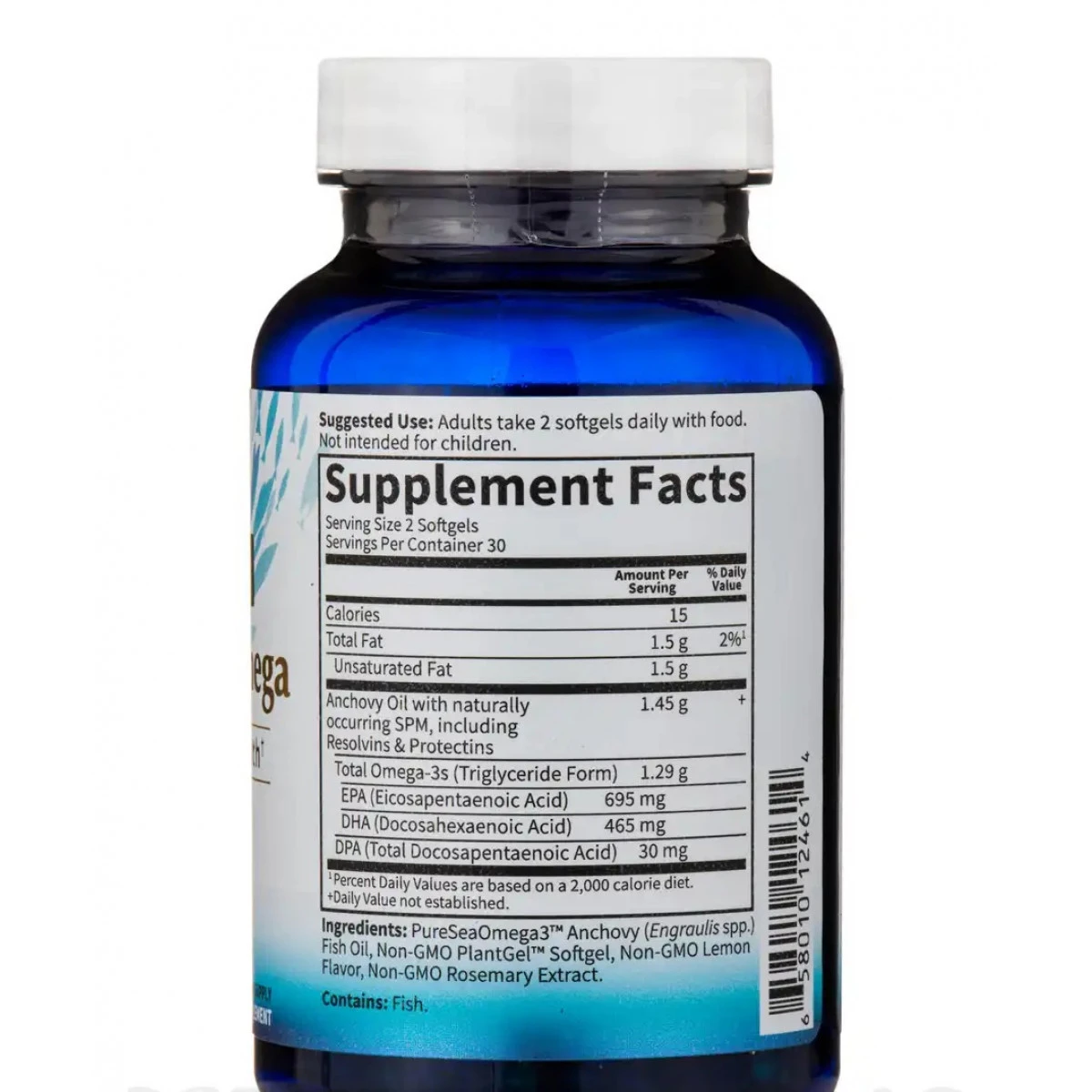 Garden Of Life Dr. Formulated Advanced Omega, Lemon Flavor - 60 Softgels - Image 2