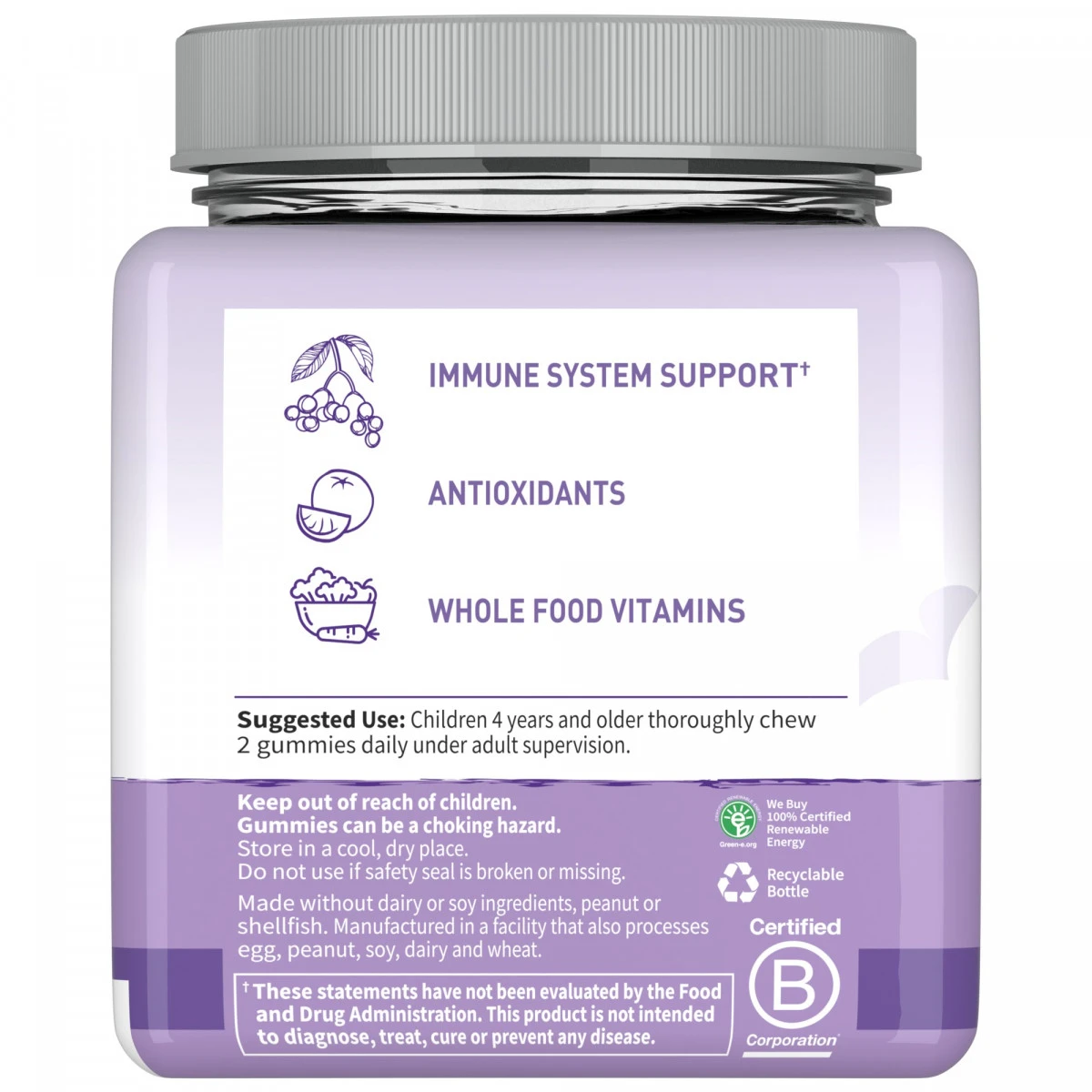 Garden Of Life Dr. Formulated Kids Elderberry Immune Gummies, 60ct - Image 2