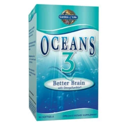 Garden Of Life Oceans 3 Better Brain W/OmegaXanthin 90 Gels