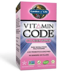 Garden Of Life Vitamin Code 50 And Wiser Womens Formula 120 Vege Capsules