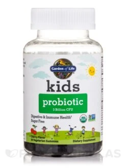 Kids Probiotic, 3 Billion CFU, Cherry Flavor - 30 Vegetarian Gummies