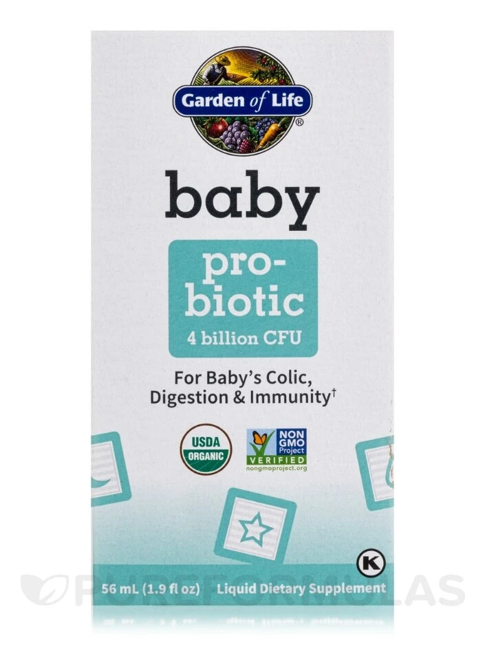 Baby Probiotic, 4 Billion CFU - 1.9 Fl. Oz (56 Ml) - Image 4