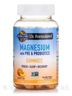 Dr. Formulated Magnesium Gummies, Peach Flavor - 60 Gummies