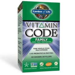 Garden Of Life Vitamin Code Family Formula 120 Vege Capsules