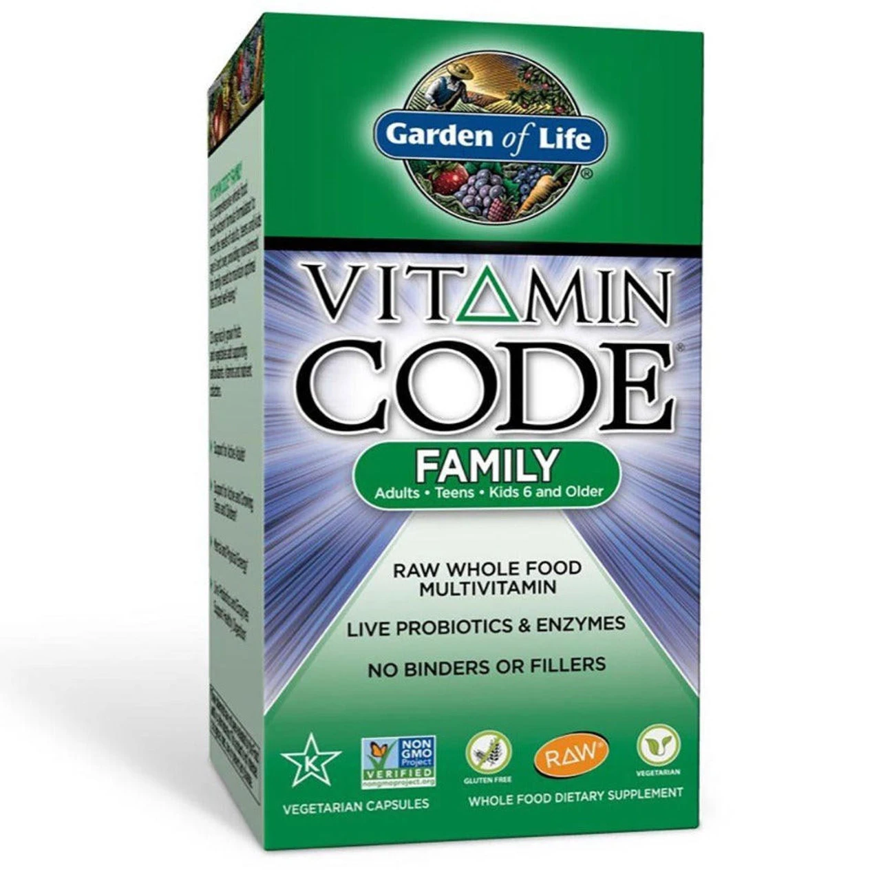 Garden Of Life Vitamin Code Family Formula 120 Vege Capsules